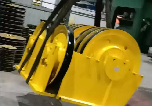 Crane pulley