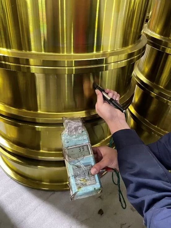 Double flange crane wheels