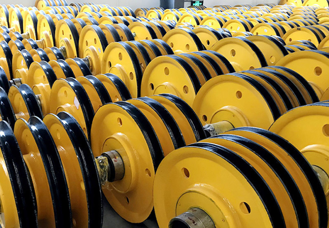 crane rope pulley