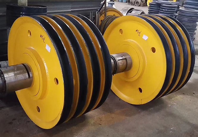 overhead crane hook block