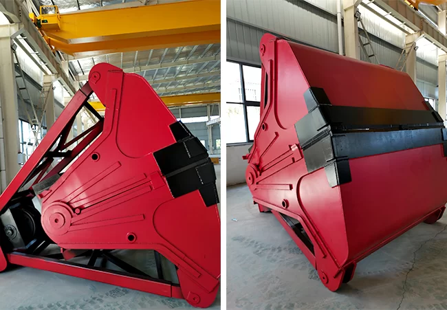Hanko Heavy Industry production equipment about Clamshell Grab Bucket