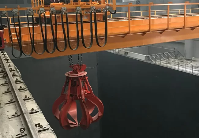 Hanko Heavy Industry production equipment about Hydraulic Grab Bucket