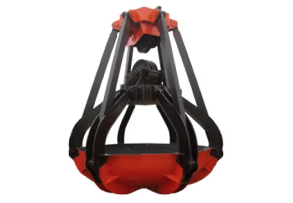 Four-rope-orange-peel-grab