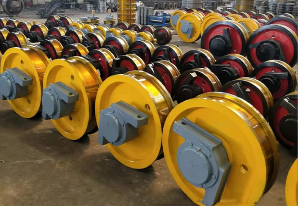 crane wheel assembly